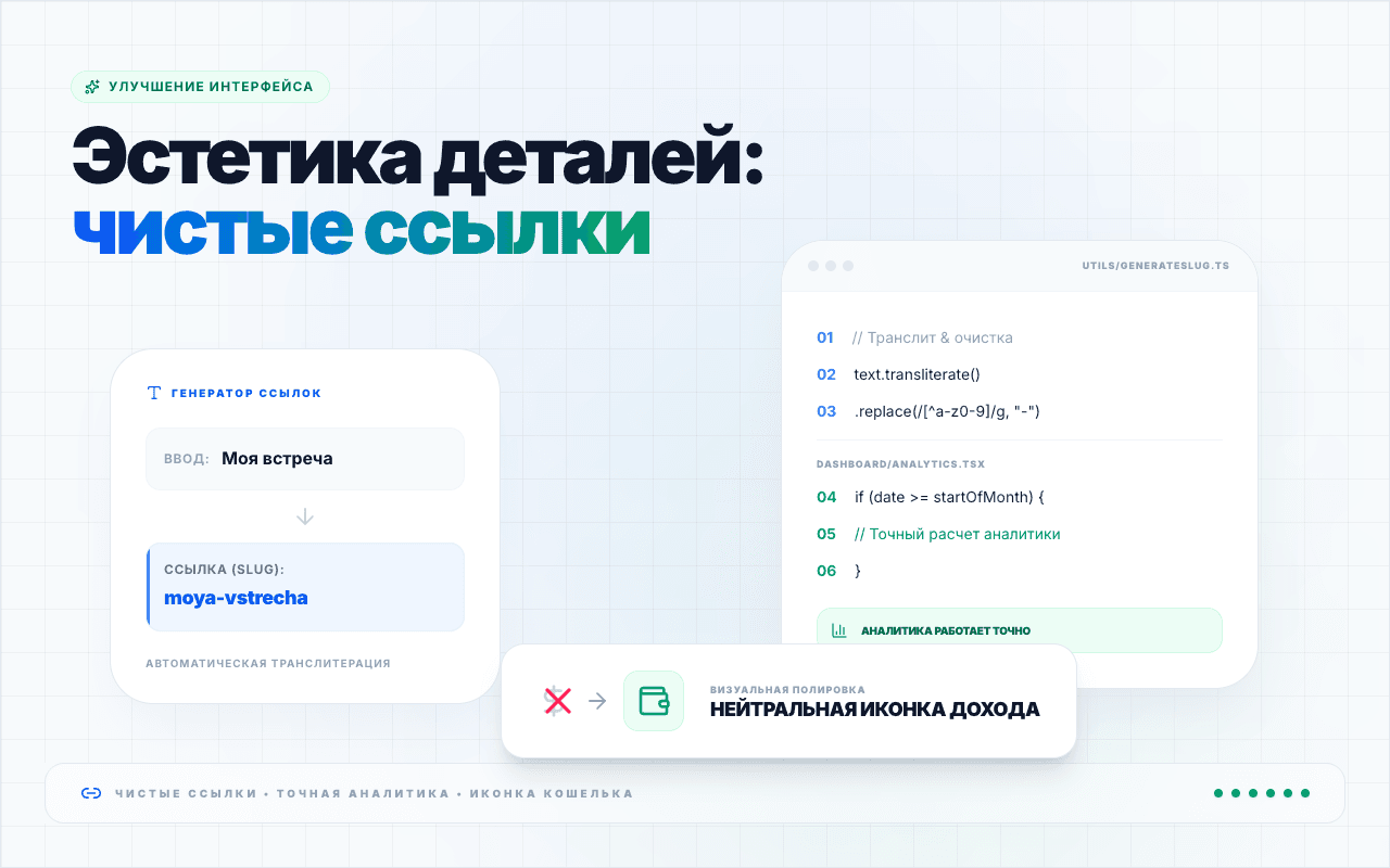Эстетика в деталях: Чистые ссылки для услуг и точная аналитика